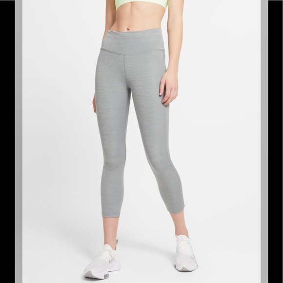 NWT!Nike Epic fast Mid-Rise Running Leggings grey XS - Picture 14 of 14